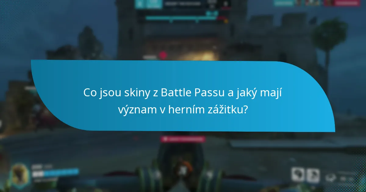 Jak je vzácnost skinů z Battle Passu kategorizována?