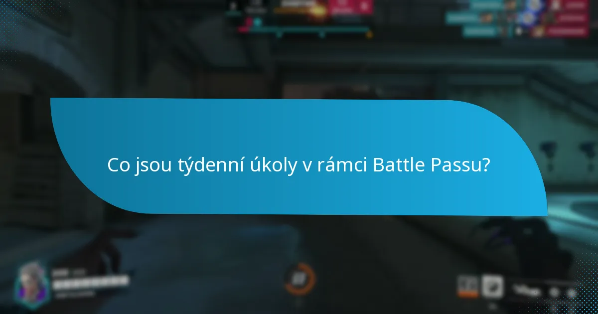 Jak fungují denní úkoly v rámci Battle Passu?