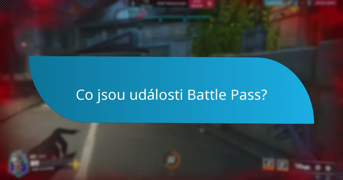 Jak se události Battle Pass porovnávají?