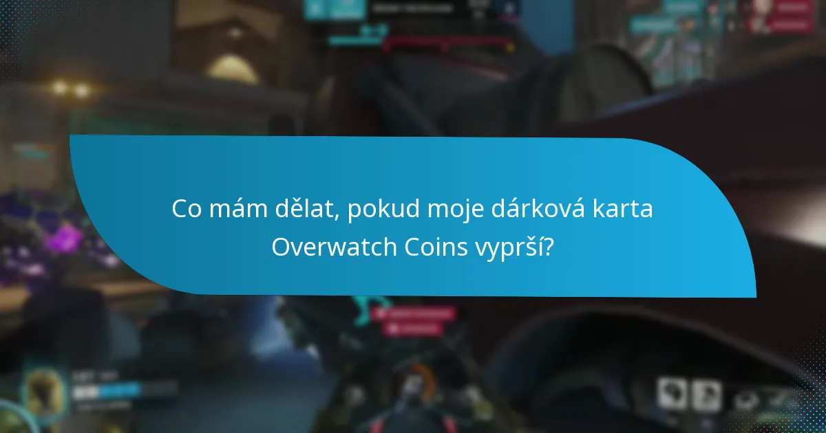 Jaké jsou klíčové podmínky a pravidla pro používání dárkových karet Overwatch Coins?