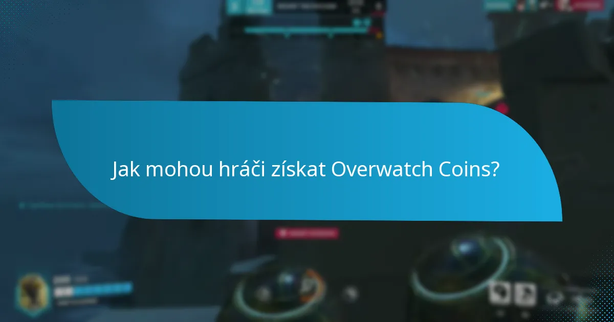 Jaké typy odměn lze zakoupit pomocí Overwatch Coins?
