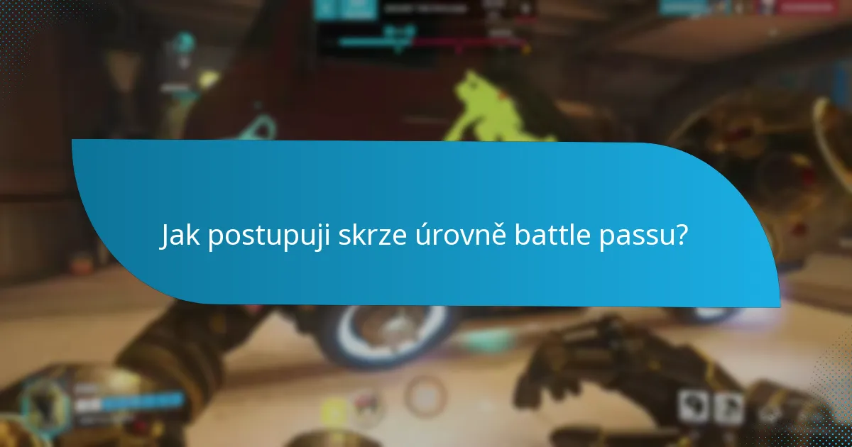 Jaké odměny mohu získat v každé úrovni battle passu?