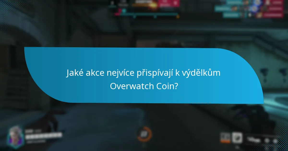 Jaké výzvy mohou hráči plnit pro Overwatch Coins?
