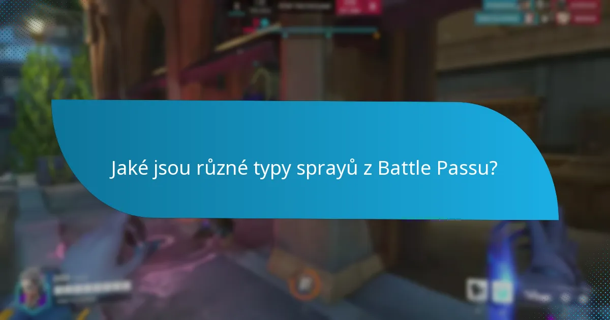 Jaké jsou názory komunity na nejlepší spraye z Battle Passu?